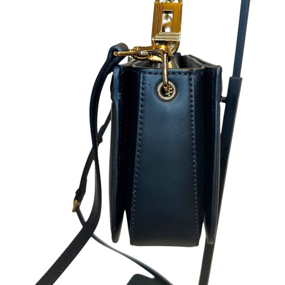 KARL LAGERFELD PARIS Ivette Leather Shoulder Bag - Picture 2 of 10